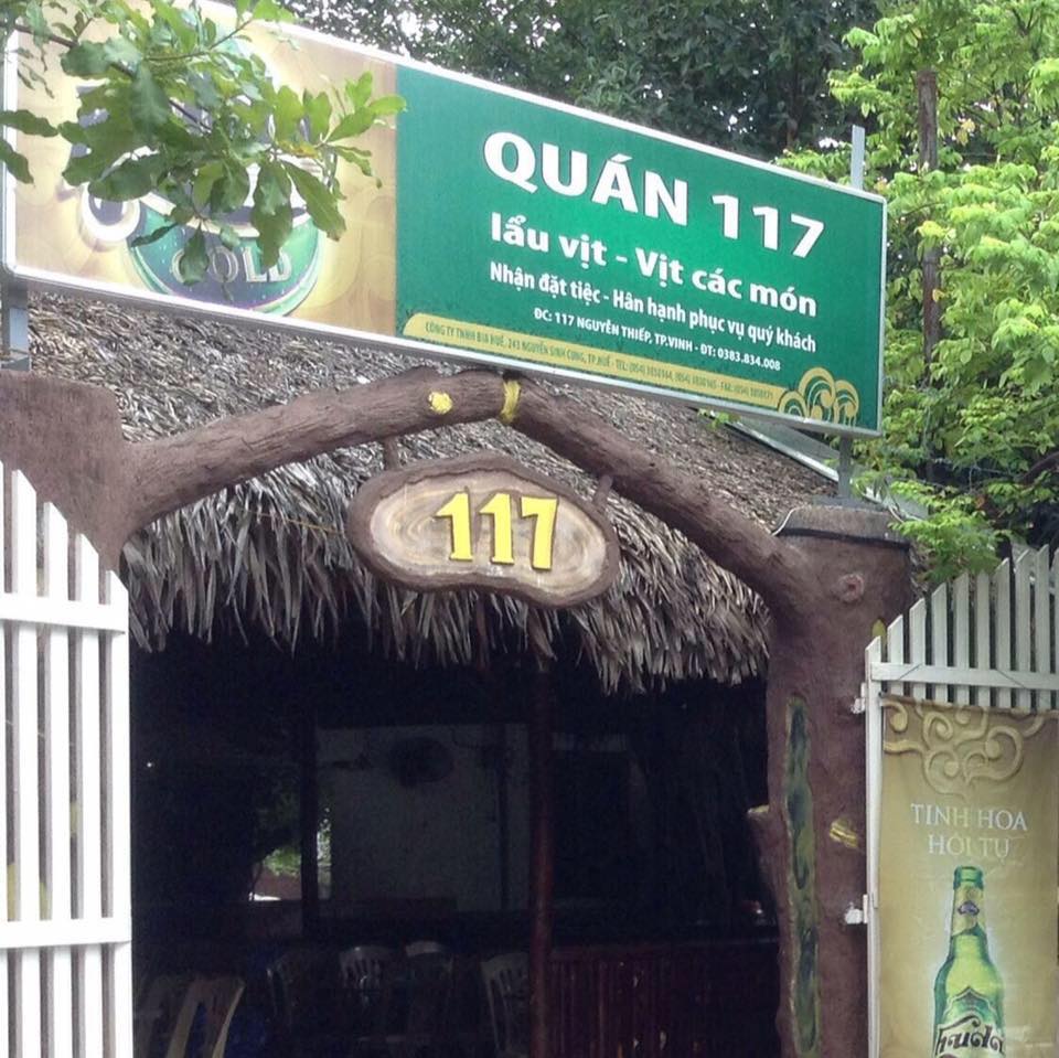 Lẩu Vịt 117 - Không gian quán